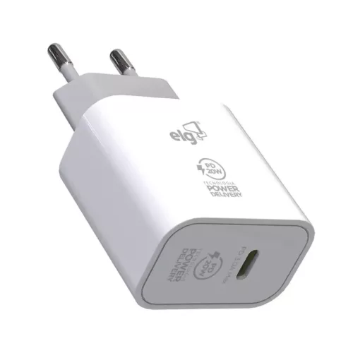 Carregador TFB-TC-20WPD para dispositivos con USB tipo C - 3A / 20W