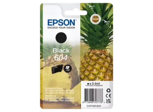 Tinteiro EPSON 604 Preto