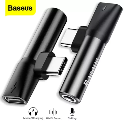 Adaptador Conector usb C P/ Jack 3,5 mm