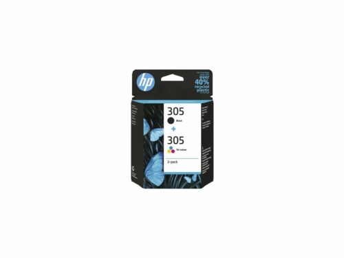 HP 305 (6ZD17AE) Pack tinteiro preto + cor