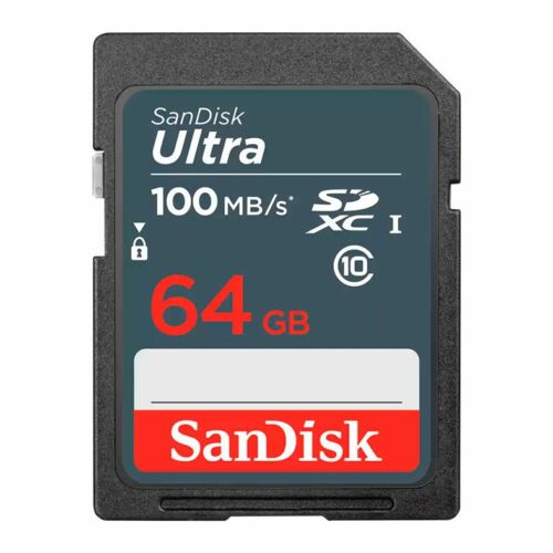 Cartão Memória SanDisk Ultra UHS-I microSDXC C10 A1 64GB